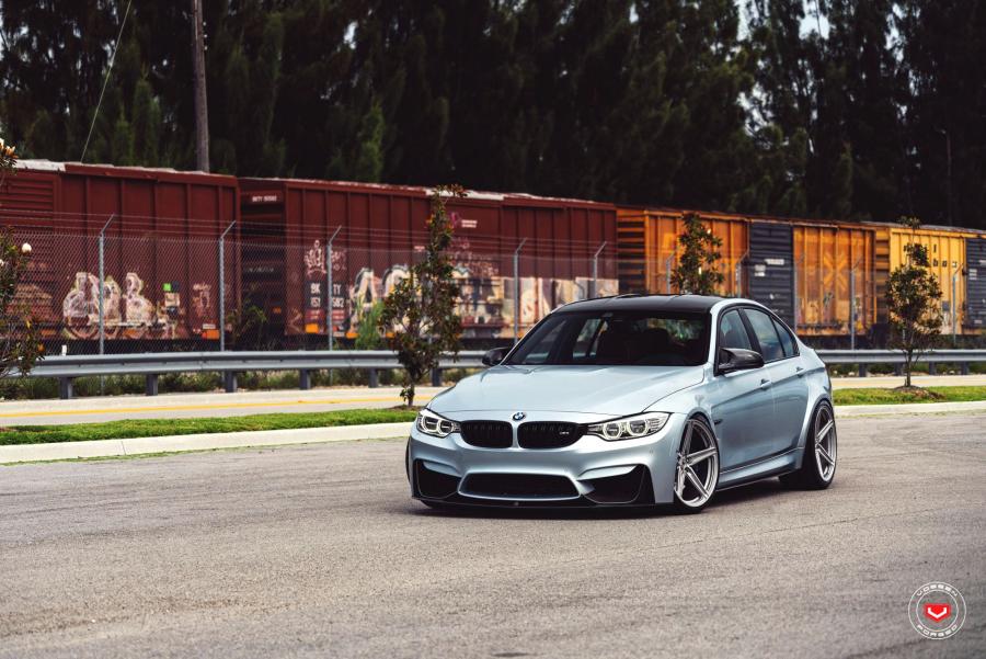  BMW M3 Sedan on Vossen Wheels (M-X5) 2019 года  (фото 12 из 18)